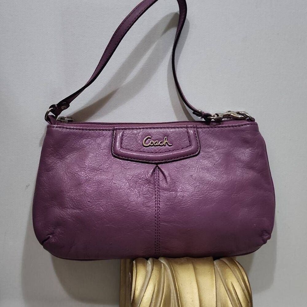 Coach Ashley Leather Wristlet Medium